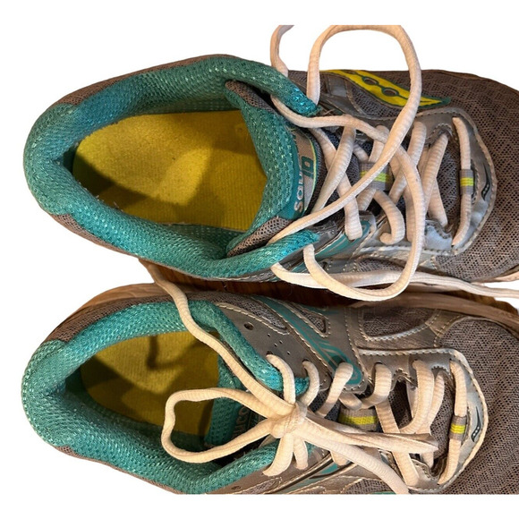 Saucony Women's Cohesion 10 Running Shoes Gray S15343-1 Low Top Lace Up Size 8W - Picture 11 of 11